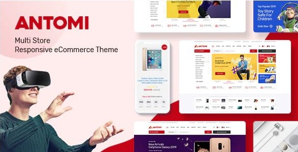 Antomi - Multipurpose Theme for WooCommerce WordPress