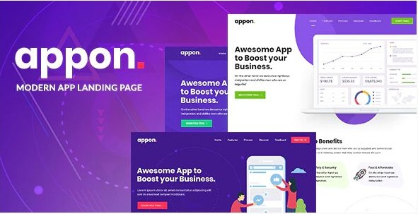 Appon - App & SaaS Software Theme