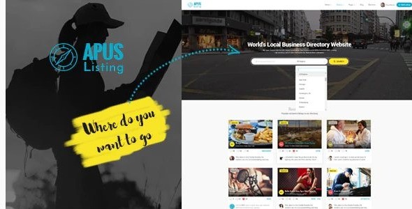 ApusListing - Directory Listing WordPress Theme