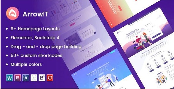 ArrowIT - Technology, Digital Transformation WordPress Theme
