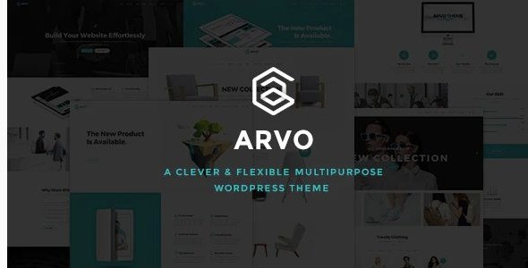 Arvo - A Clever & Flexible Multipurpose WordPress Theme