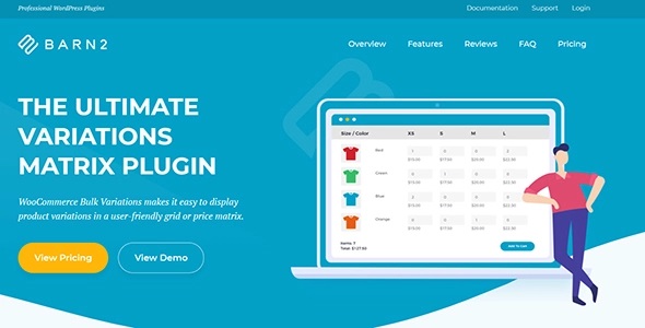 Barn2 Media WooCommerce Bulk Variations