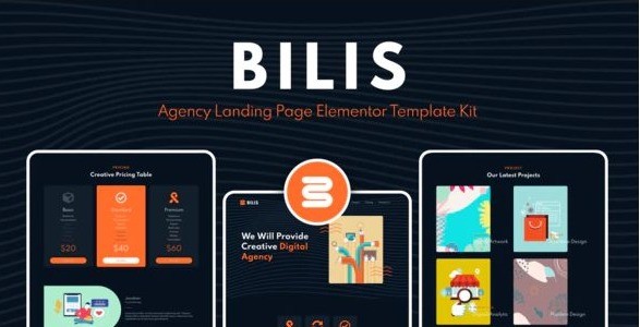 Bilis - Agency Landing Page Elementor Block Kit