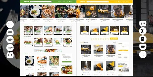 Boodo WP - Food and Magazine Shop WordPress Theme