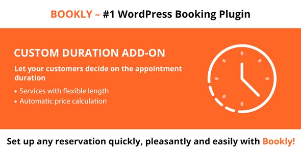 Bookly Custom Duration (Add-on)