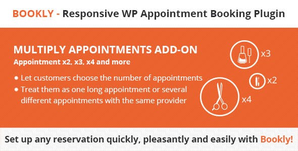 Bookly Multiply Appointments