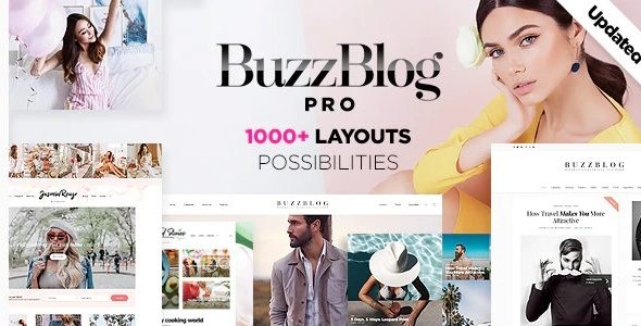 Buzz - Lifestyle Blog & Magazine WordPress Theme