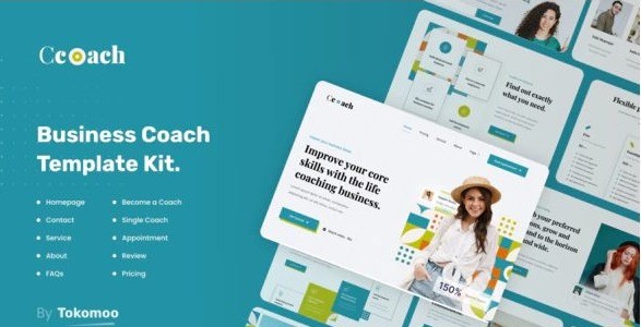 Ccoach - Business Coach Elementor Template Kit