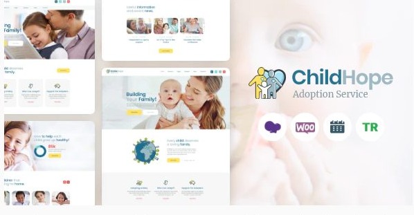 ChildHope | Child Adoption Service & Charity Nonprofit WordPress Theme
