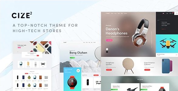 Cize - Electronics Store WooCommerce Theme (RTL Supported)