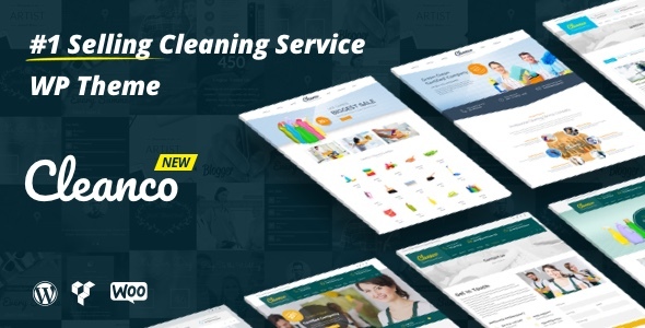 Cleanco - Cleaning Service Company WordPress Theme