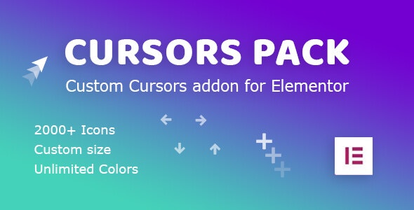 Cursors Pack - Addon for Elementor WordPress Plugin - 1
