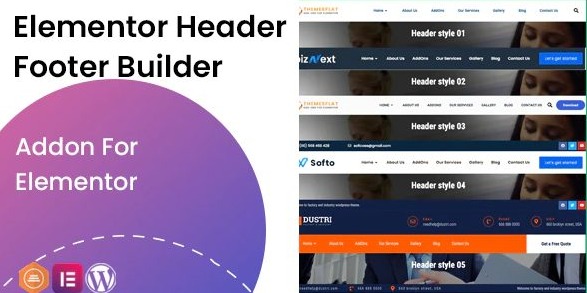 Elementor Header Footer Builder - Addon