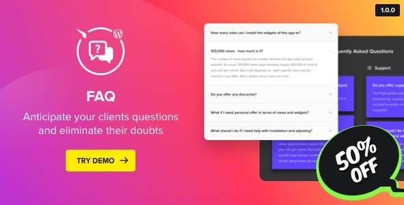 Elfsight Accordion FAQ WordPress Plugin