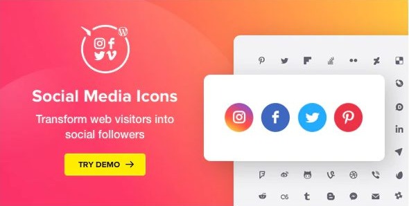 Elfsight Social Media Icons