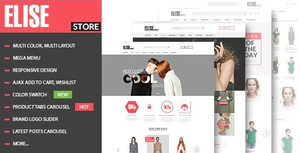 Elise - Fashion WooCommerce WordPress Theme
