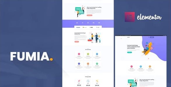 Fumia- Startup Agency Template Kit