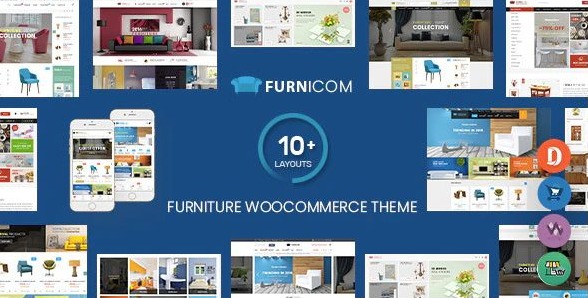 Furnicom - Furniture Store & Interior Design WordPress WooCommerce Theme