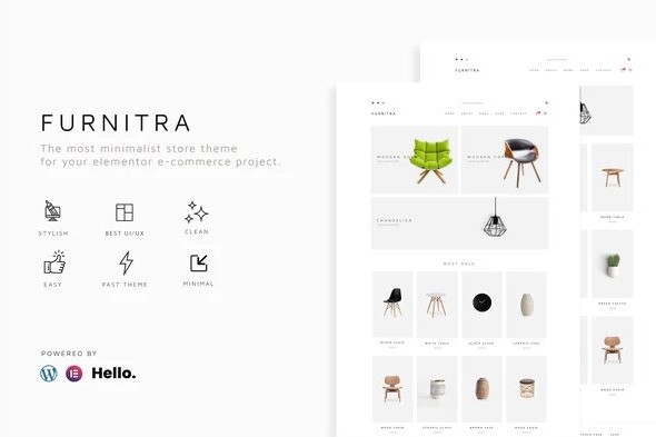 Furnitra - Modern eCommerce Elementor Template Kit