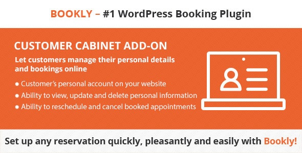 GDPR Solution Bookly Customer Cabinet (Add-on)
