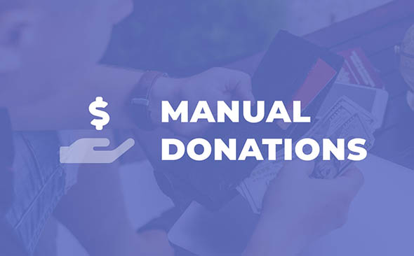 GiveWp – Manual Donations Add-on