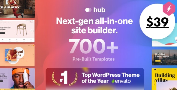 Hub - Responsive Multi-Purpose WordPress Theme (Copy)