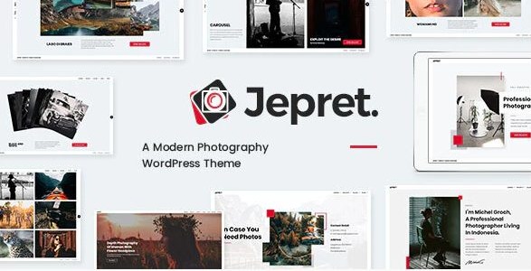 Jepret | Modern Photography WordPress Theme