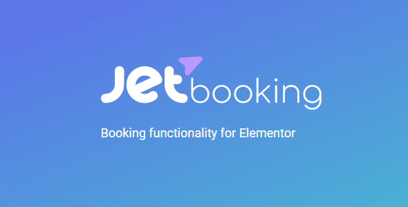 JetBooking - Booking plugin for Elementor