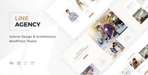 Line Agency | Interior Design & Architecture WordPress Theme