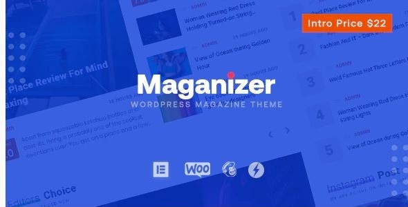 Maganizer - Modern Magazine WordPress Theme