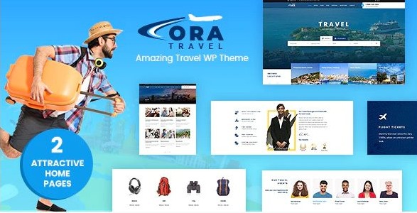 Ora | Travel, Tour Booking WordPress Theme