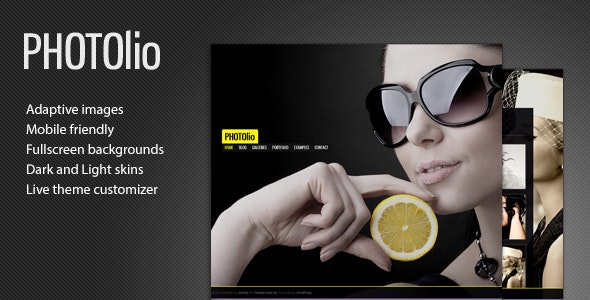 Photolio - WordPress Photography Theme