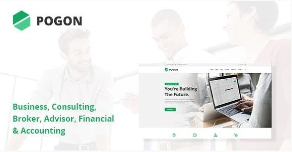 Pogon - Business and Finance Corporate WordPress Theme