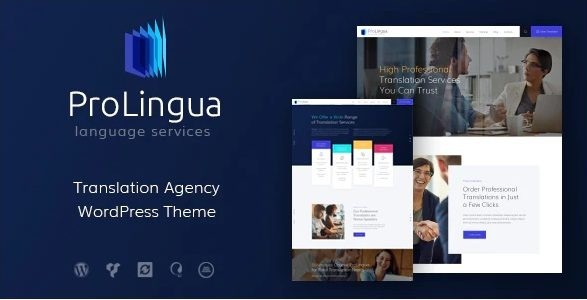 ProLingua | Translation Bureau & Interpreting Services WordPress Theme