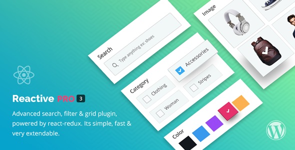 Reactive Search Pro - Advanced WordPress Search Filter Map & Grid - 1