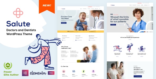 Salute - Medical Elementor WordPress Theme