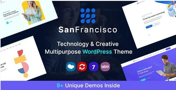 San Francisco - IT Technology and Creative WordPress Theme