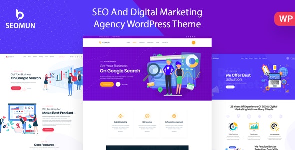 Seomun - Digital Marketing Agency WordPress Theme