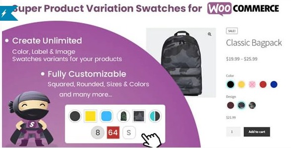 Super Product Variation Swatches for WooCommerce