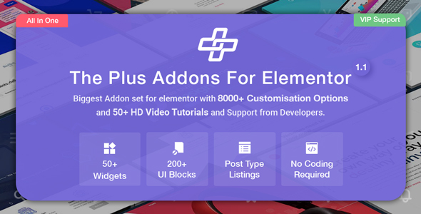 The Plus Addons for Elementor - Most Popular Elementor Addons