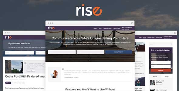 Thrive Themes Rise Wordpress Theme