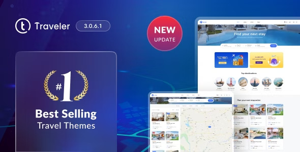 Traveler - Travel Booking WordPress Theme
