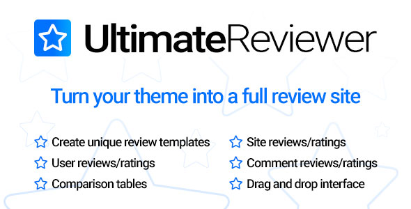 Ultimate Reviewer - Elementor & WPBakery Page Builder Addon