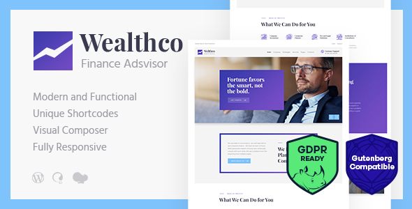 WealthCo - Business & Financial Consulting Theme