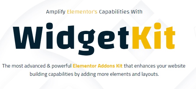 WidgetKit Pro - Huge Collection of Pro Quality Element For Elementor