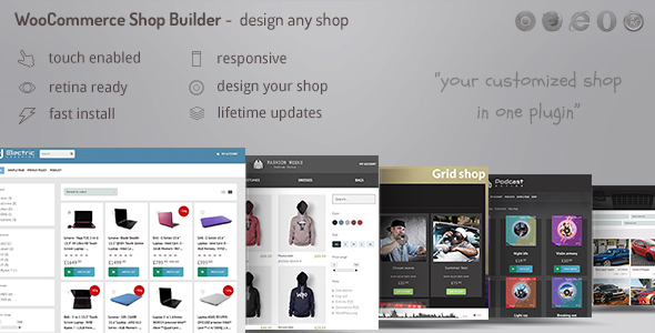 WooCommerce Shop Page Builder - Create any Shop Grid / Table With Advanced Filters