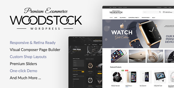 Woodstock - Electronics Responsive WooCommerce Theme