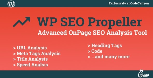 WP SEO Propeller - Advanced SEO Analysis Tool