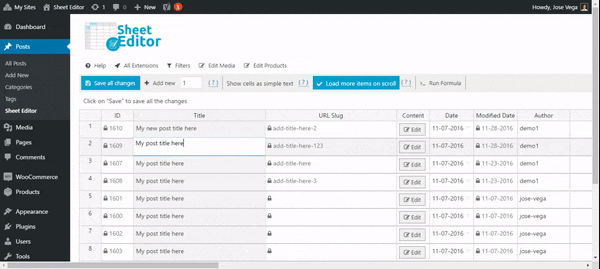 WP Sheet Editor WooCommerce Orders Pro