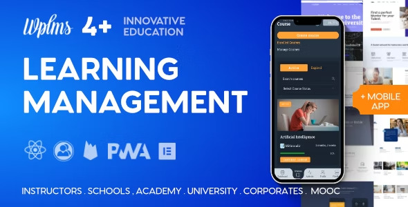 WPLMS Learning Management System for WordPress, Education Theme